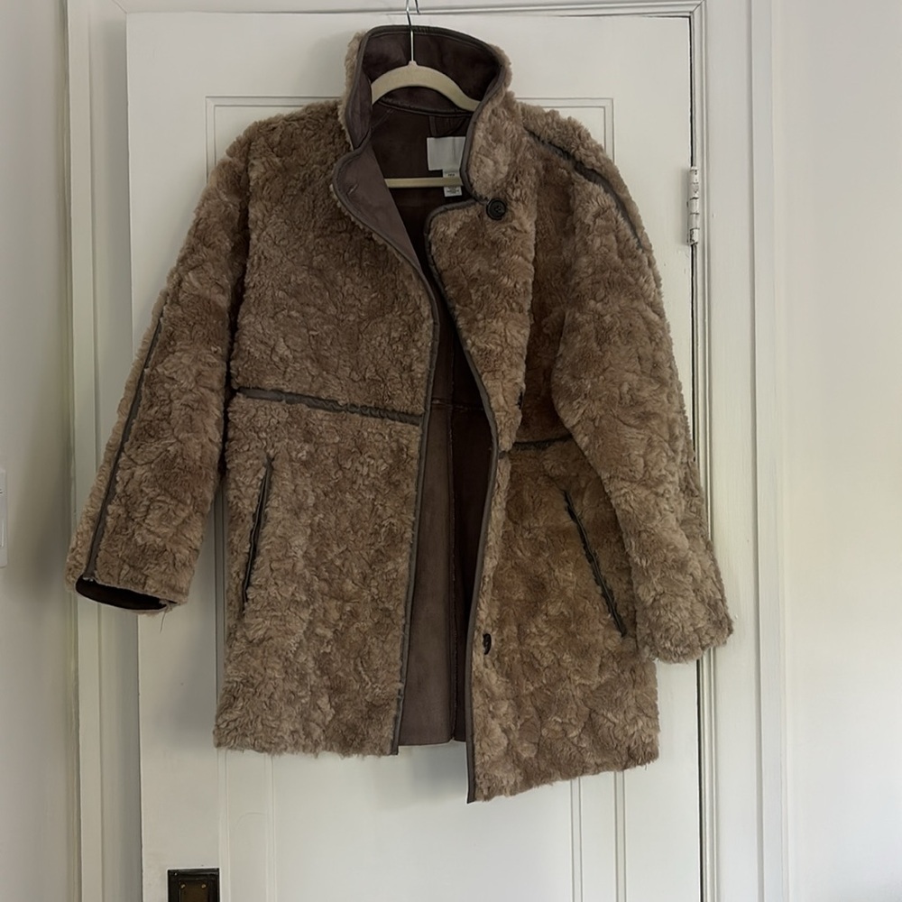 H&M TEDDY FLEECE COAT